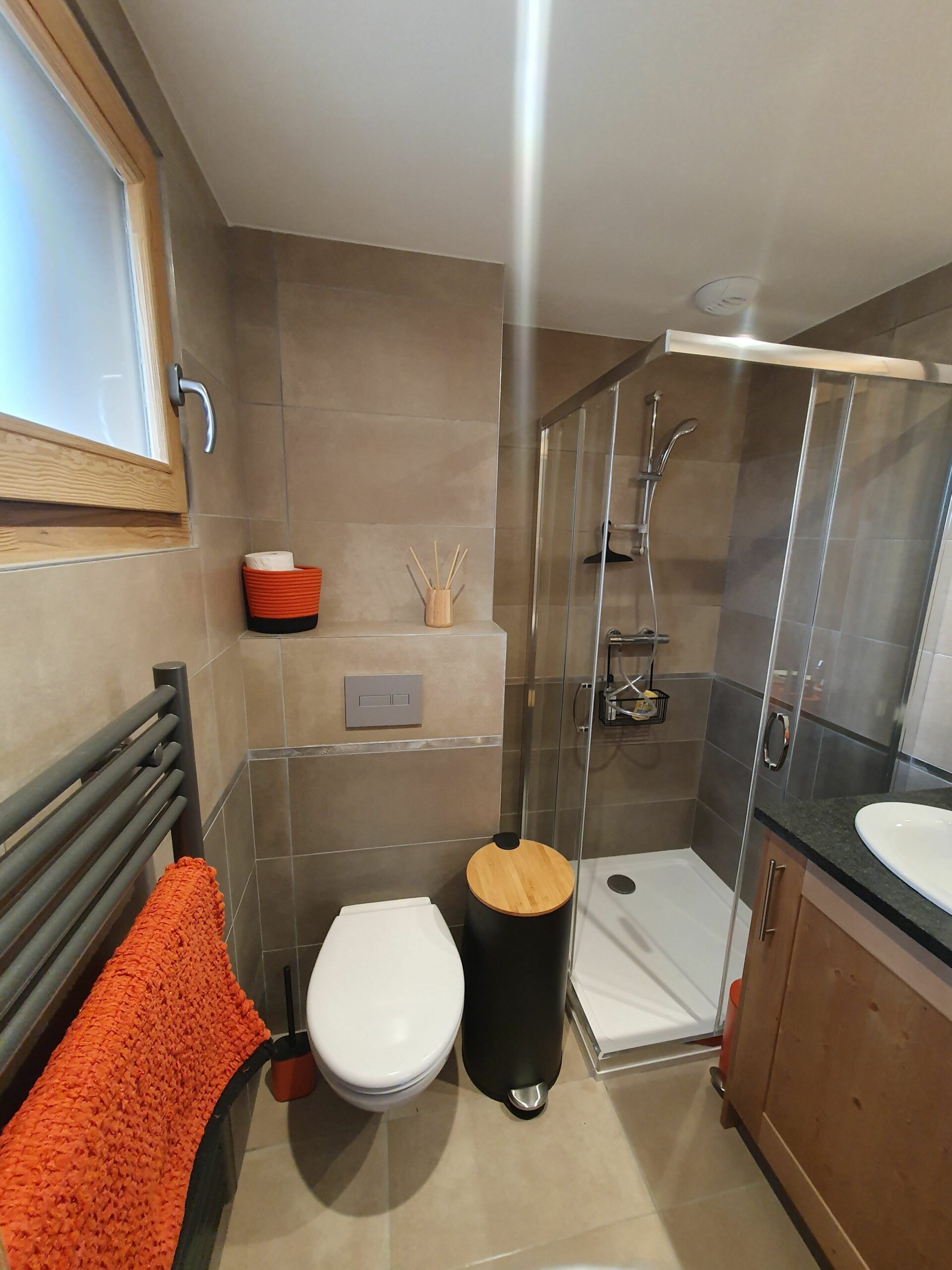 Salle de douche pour suite parentale