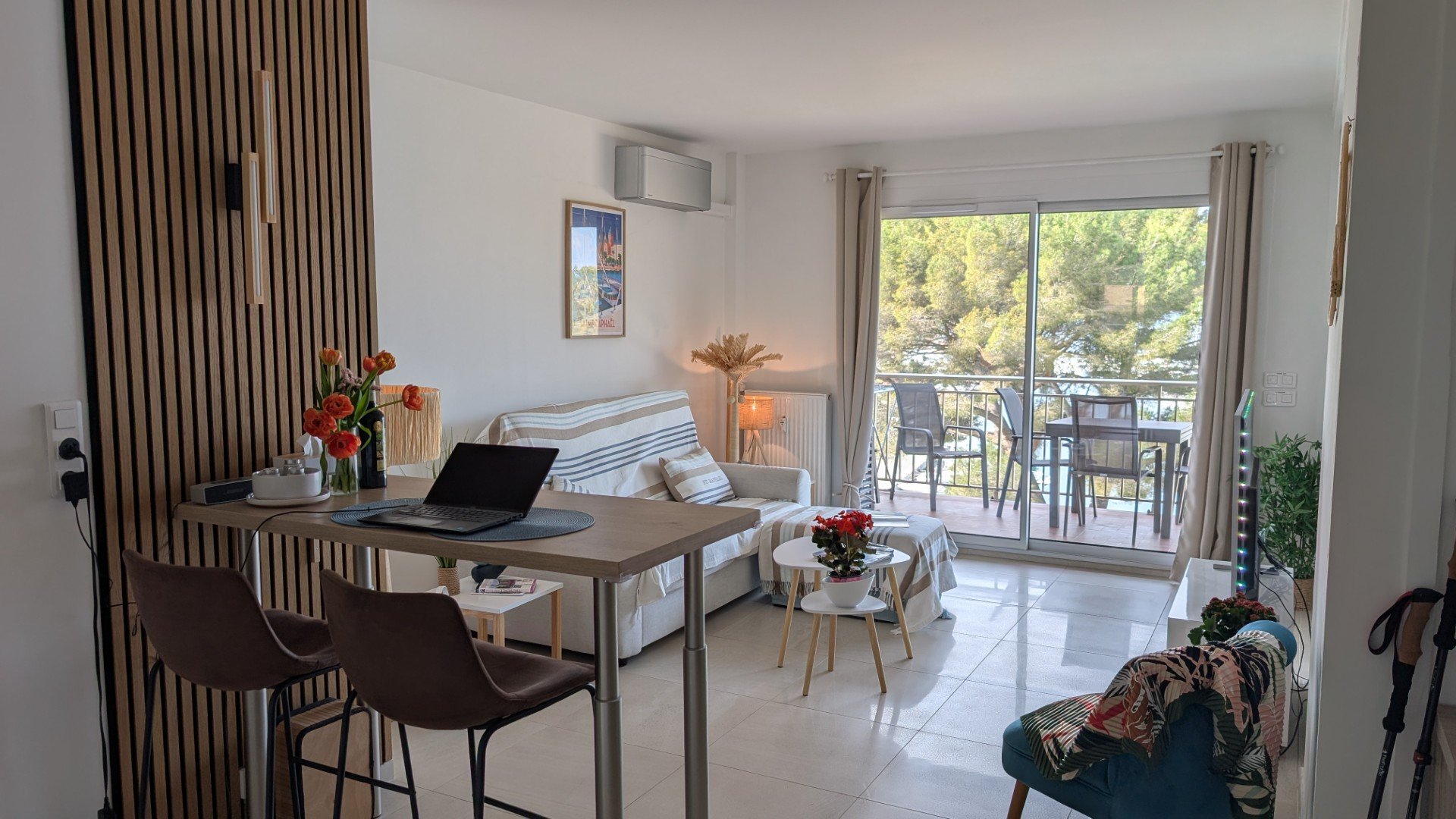 Espace bureau + espace de vie